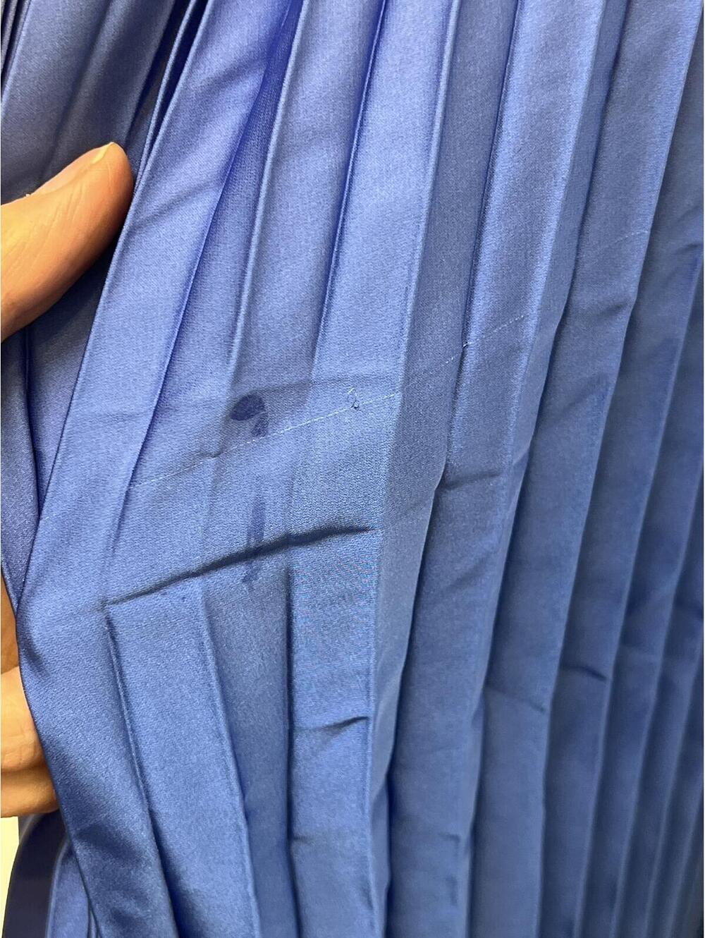 L'IDEE Deesse Gown in Ocean blue maxi - Picture 6 of 11